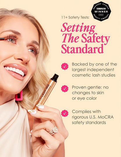 Grande Cosmetics GrandeLASH-MD Lash Enhancing Serum - Peptide & Vitamin Infused Formula for Longer, Thicker, Fuller Looking Lashes - Ophthalmologist Tested, Cruelty-Free